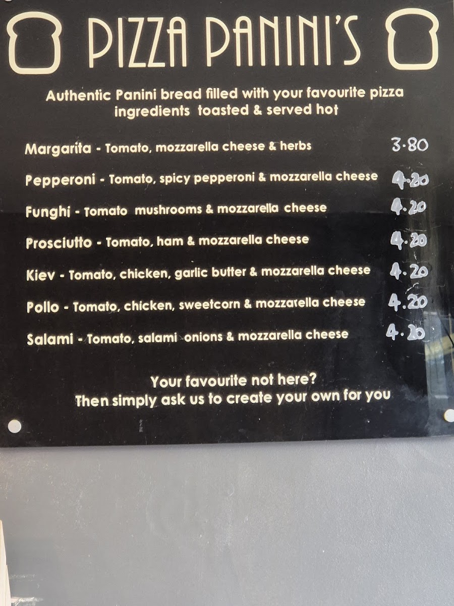 Benedicts Photo Menu 1