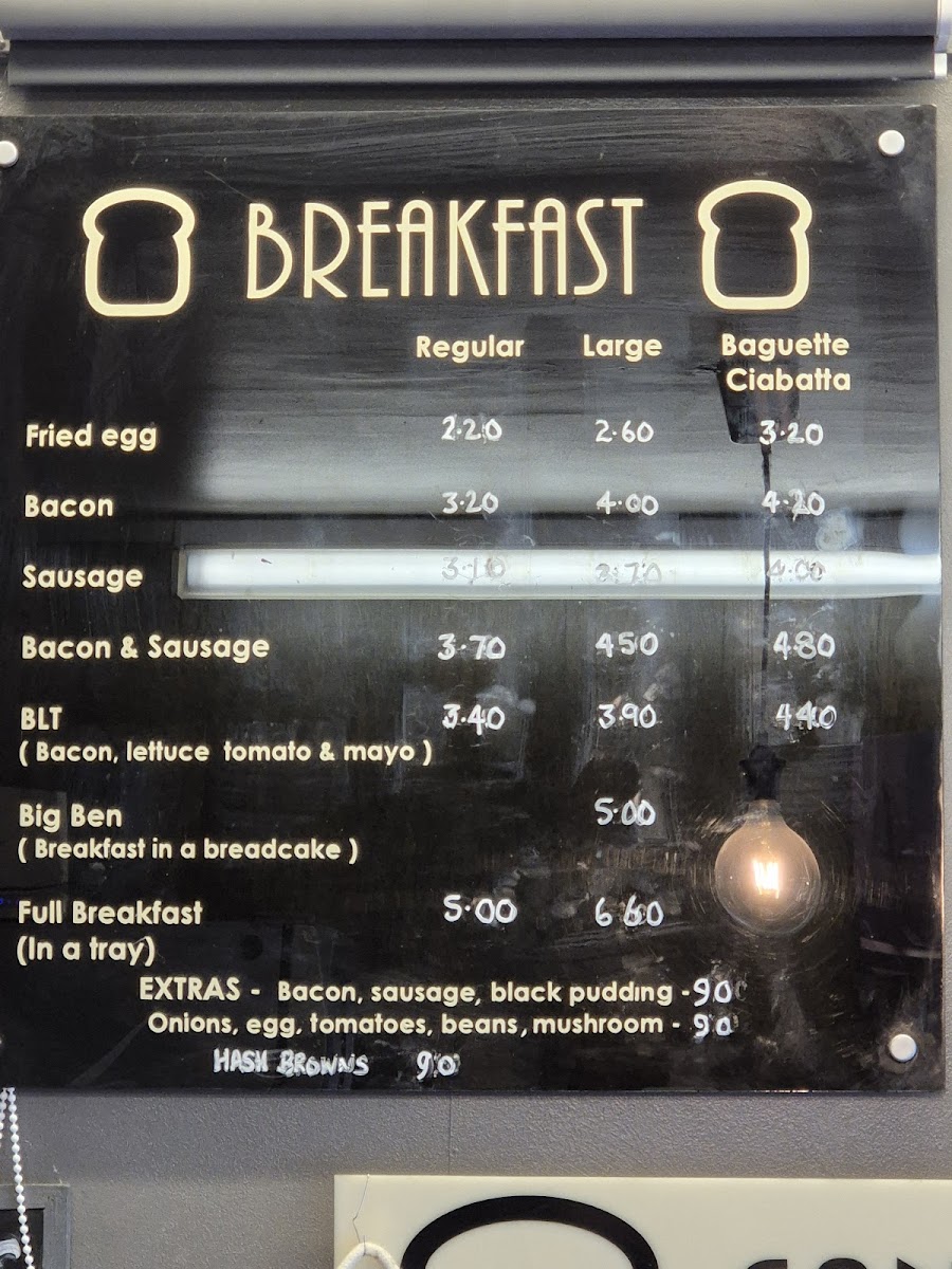Benedicts Photo Menu 4