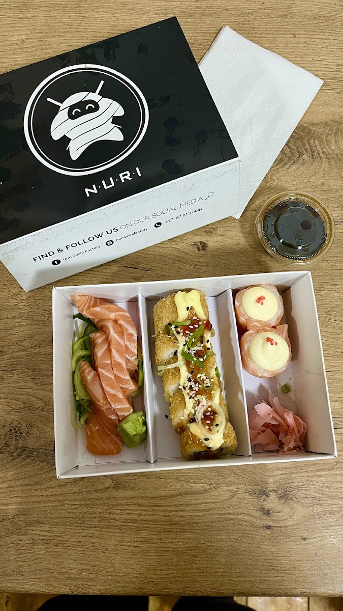 Nuri Sushi Rondebosch Photo Menu 1