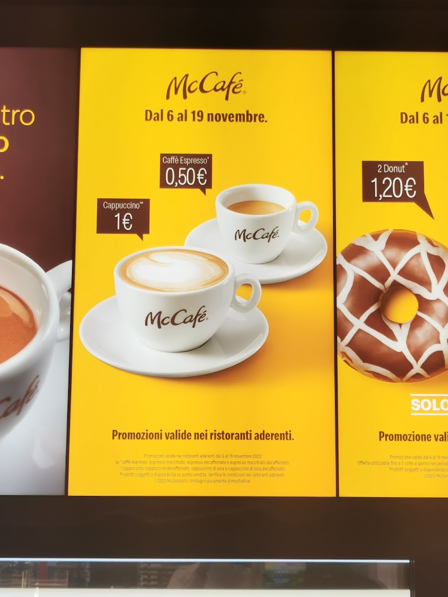 McDonald's rovigo Photo Menu 5