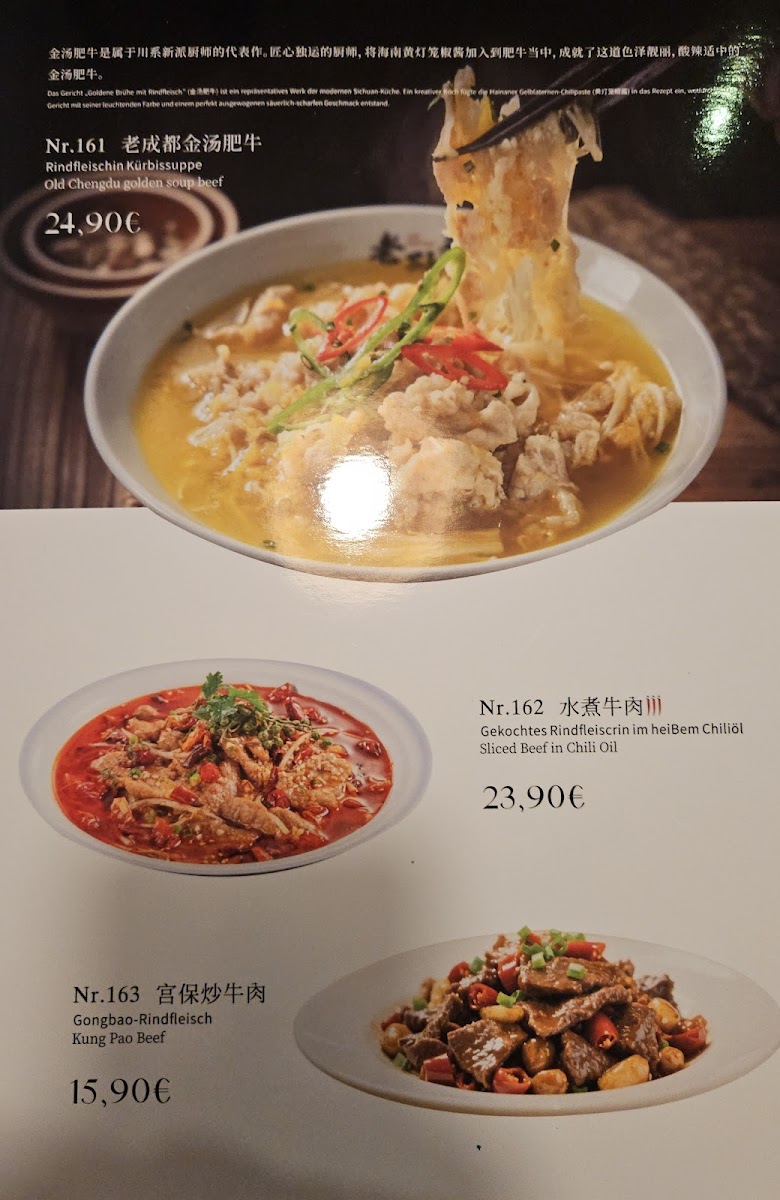 老成都 Szechuan Photo Menu 4