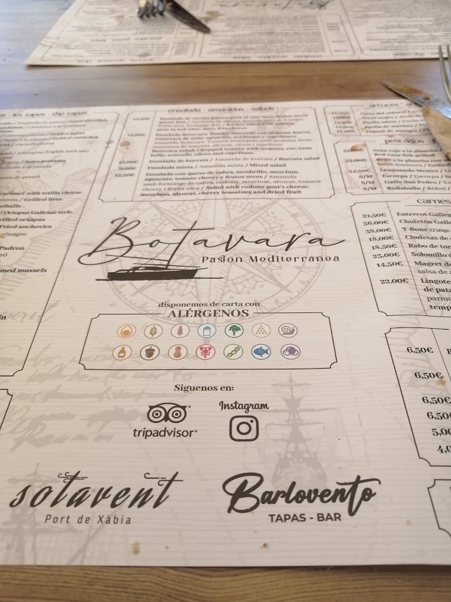 Barlovento Tapas - Bar Photo Menu 4