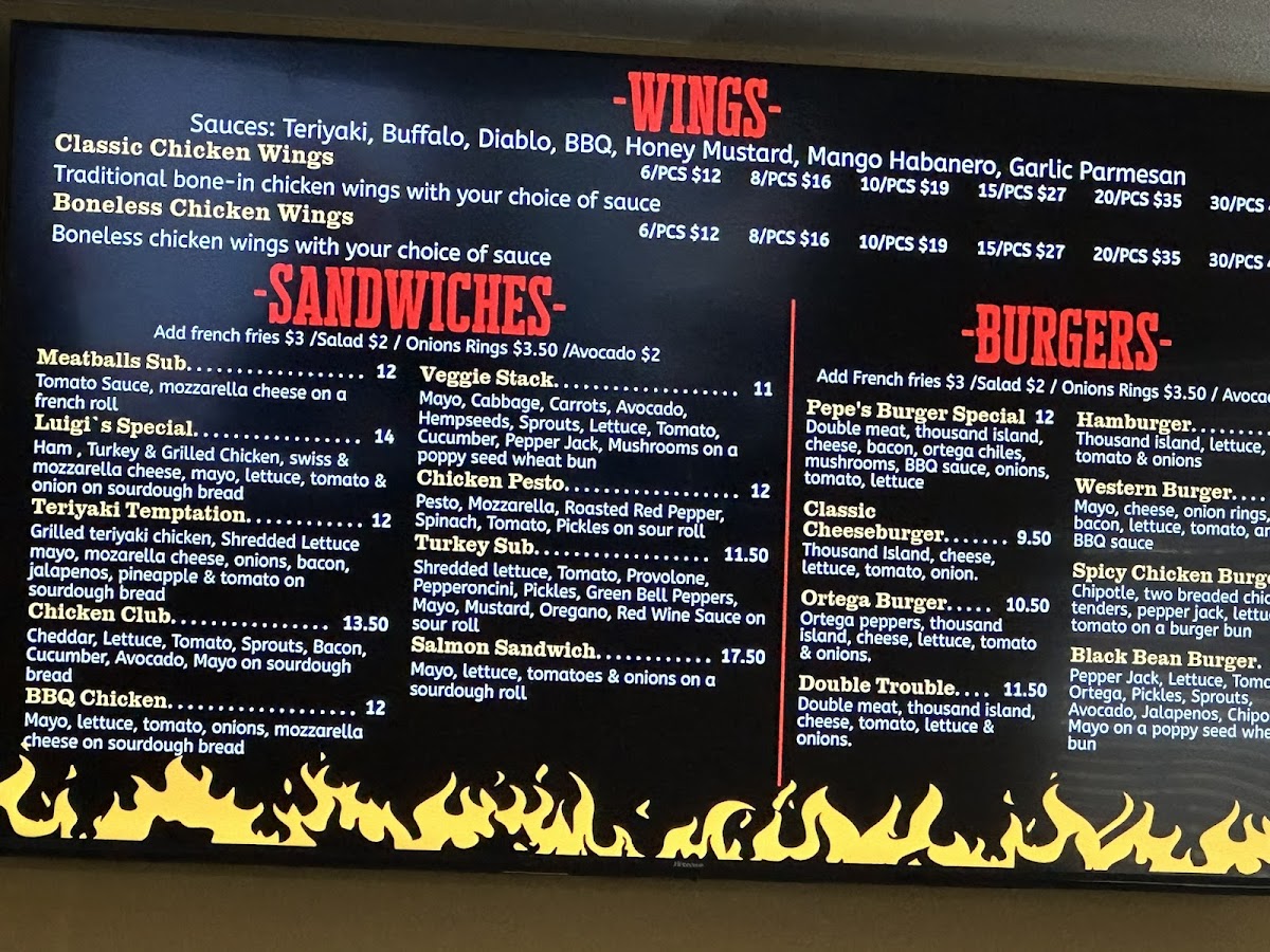 Luigi`s Pizza Photo Menu 7