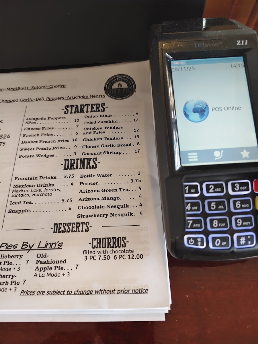 Luigi`s Pizza Photo Menu 8