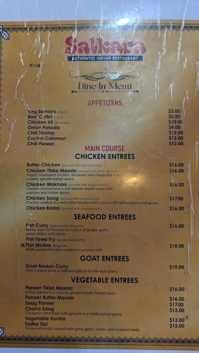 Salkara Photo Menu 1