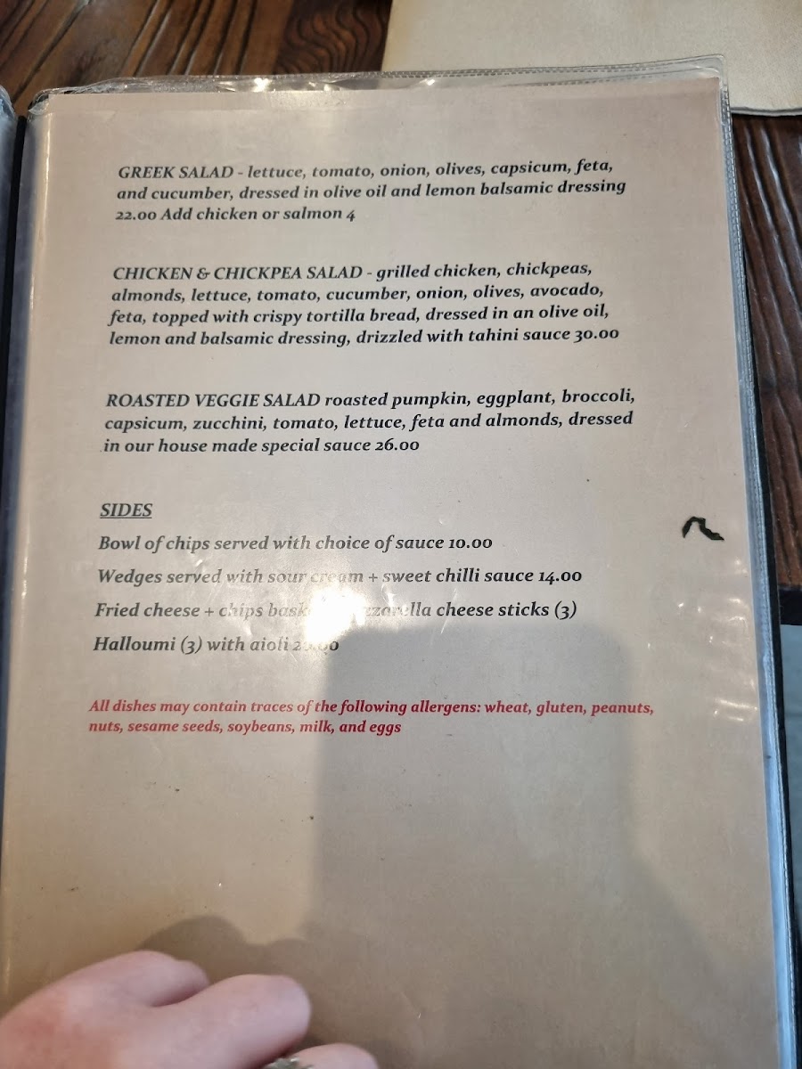 Cafe Roman Photo Menu 4