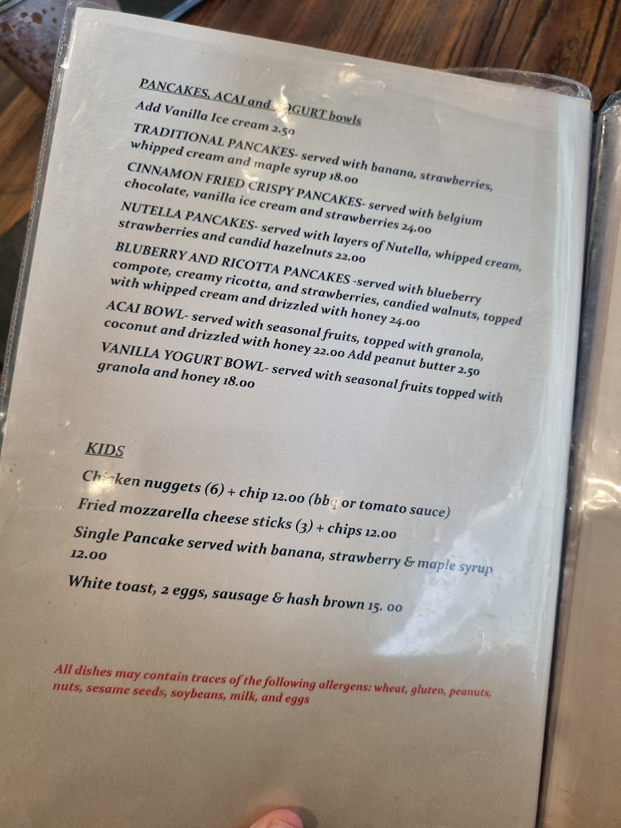 Cafe Roman Photo Menu 6
