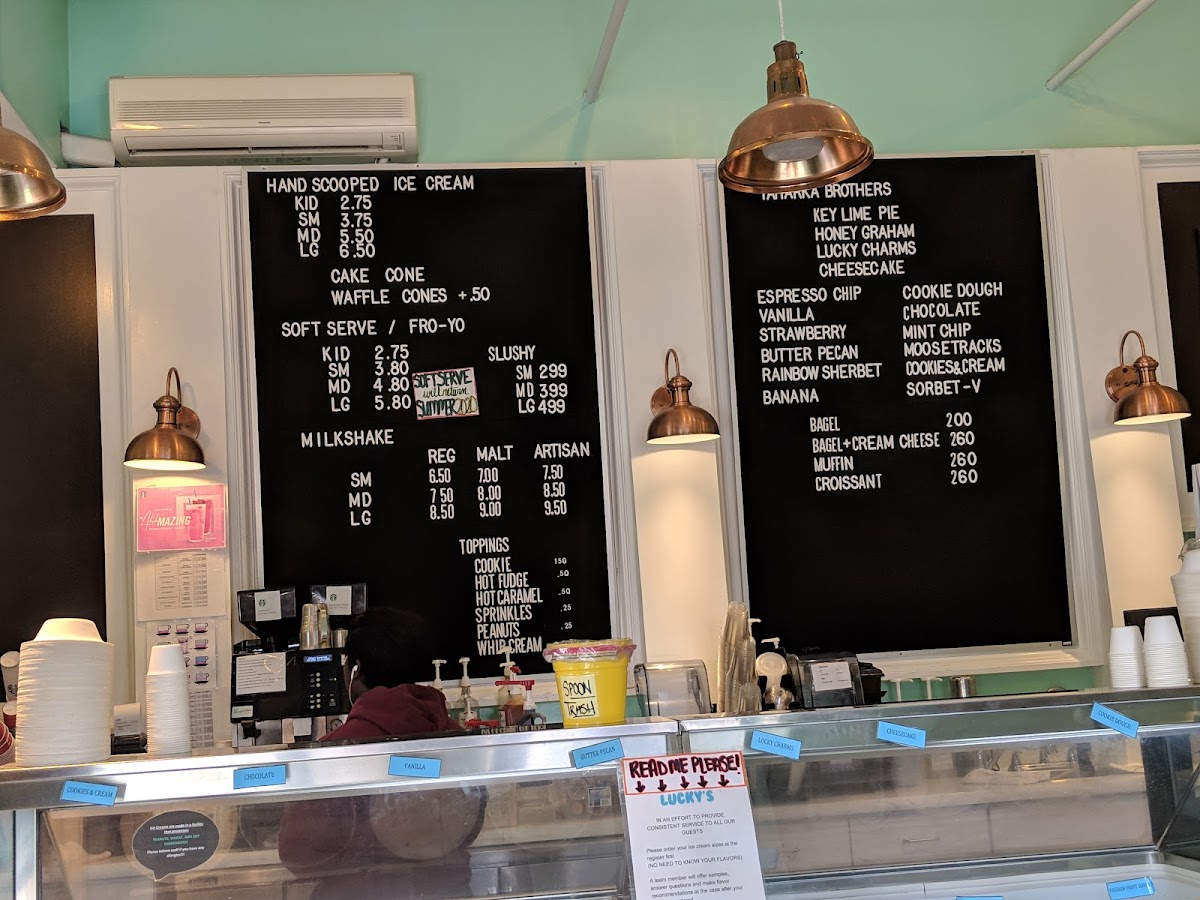 Luckys Coffee, Ice Cream & Candy Photo Menu 9