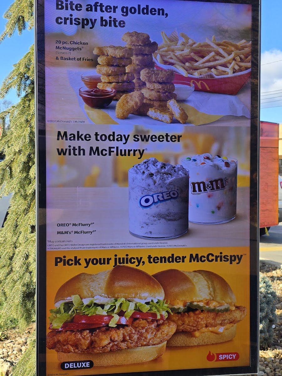 McDonald's Photo Menu 1