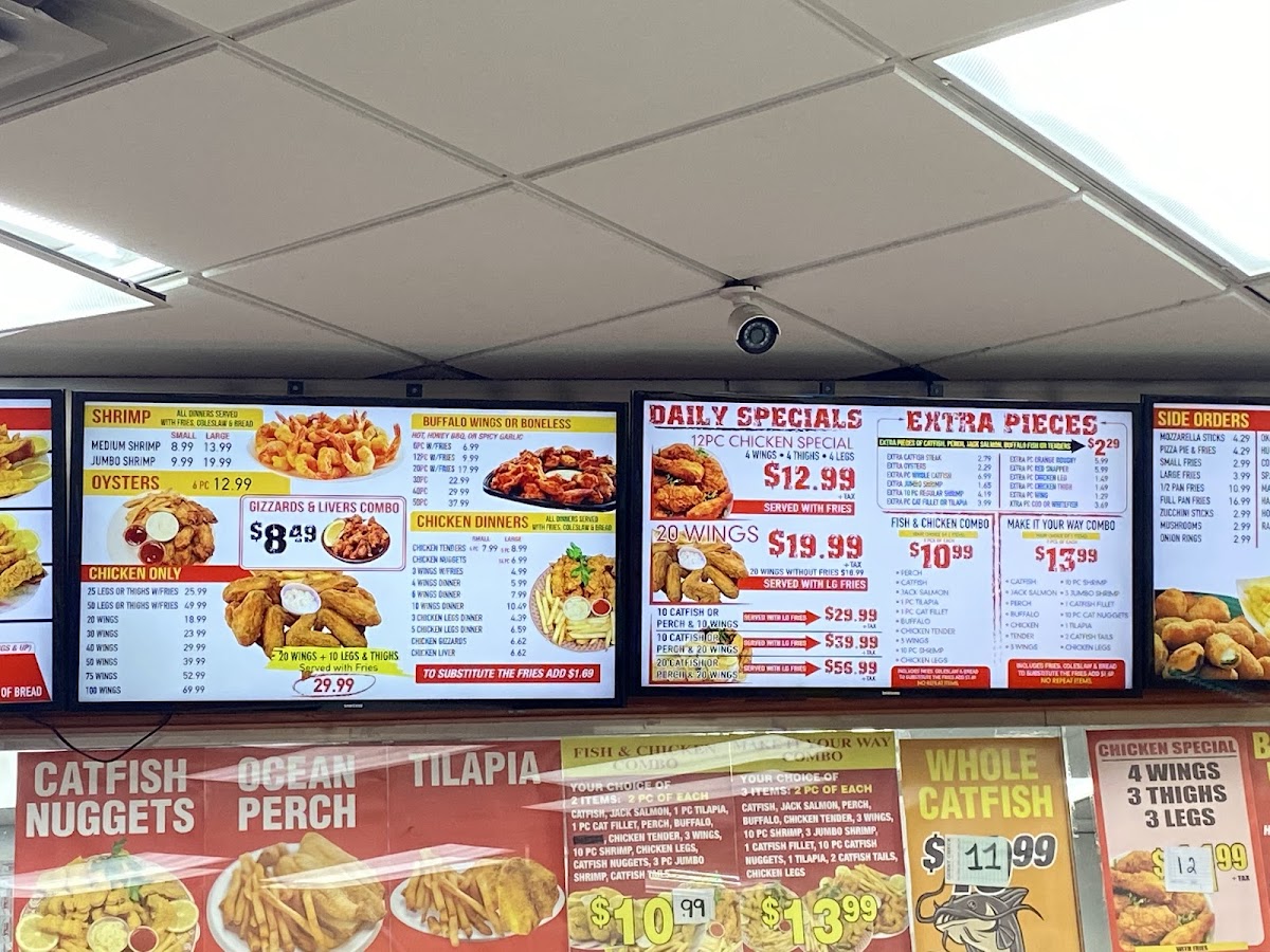 JJ Fish & Chicken Photo Menu 9