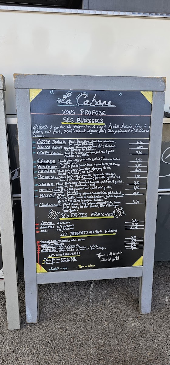 La Cabane Photo Menu 10