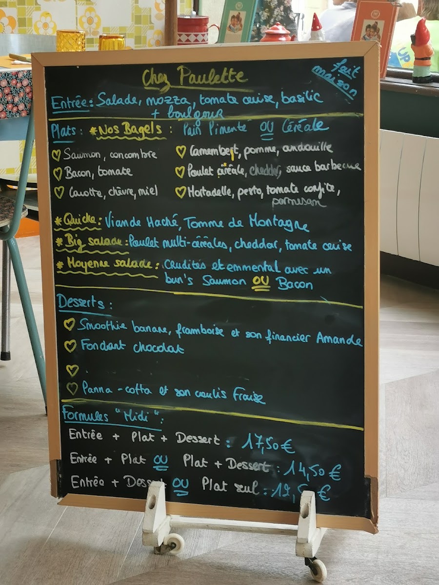 Chez Paulette Photo Menu 9