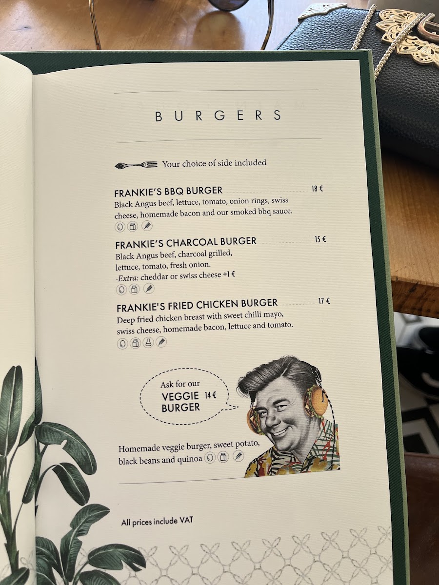 Frankie's Photo Menu 2