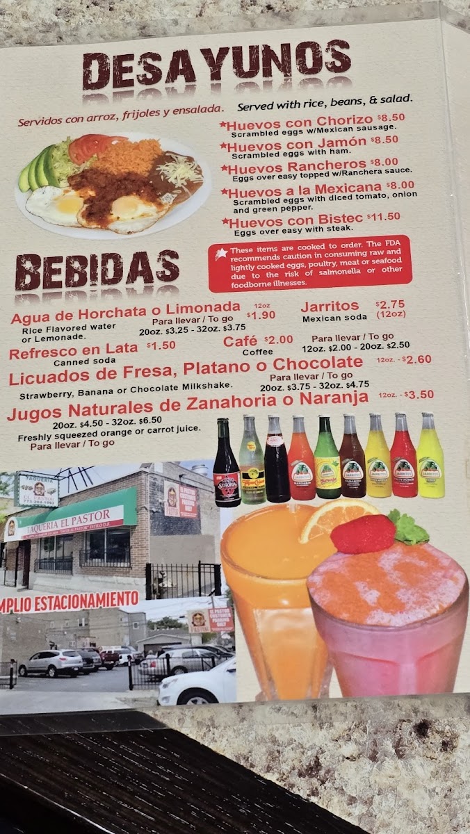 Taquería El Pastor Photo Menu 6