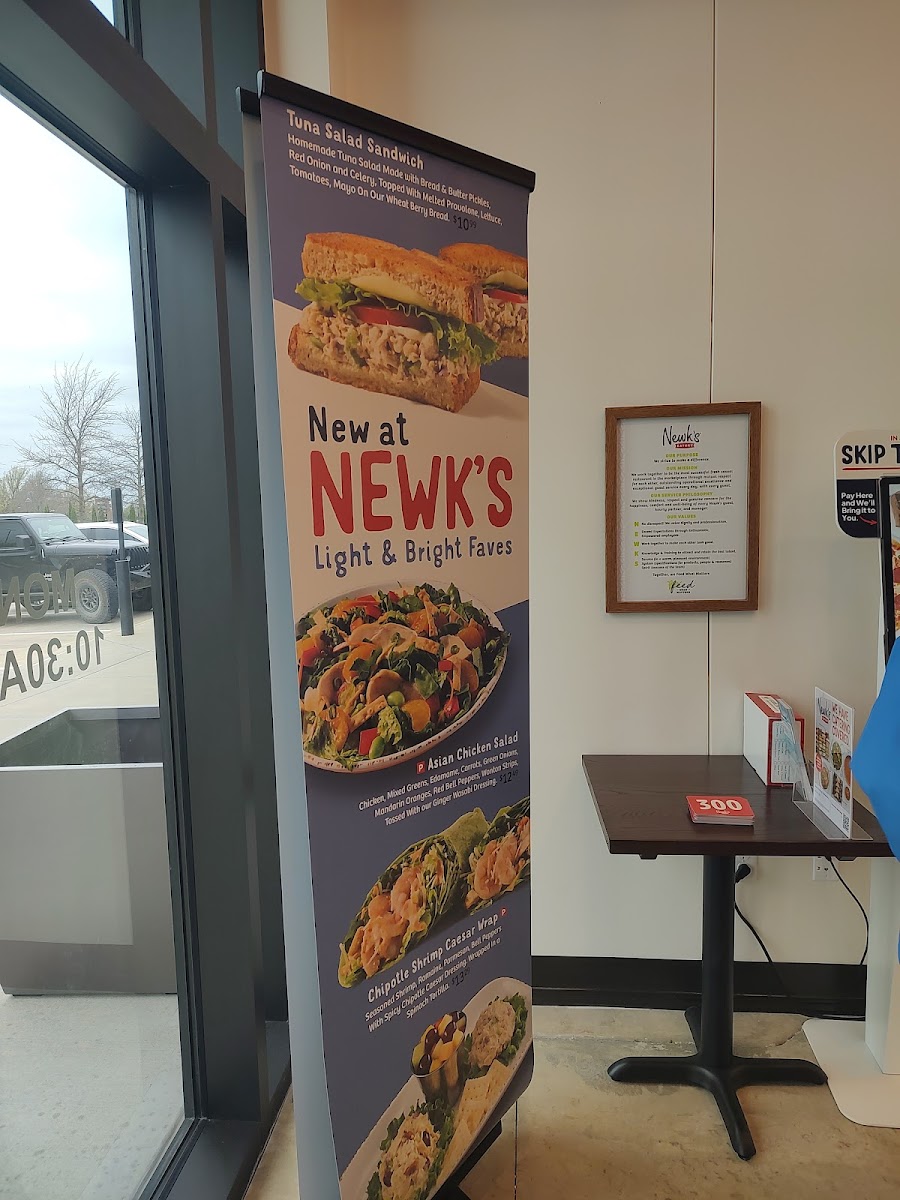 Newk's Eatery Photo Menu 1