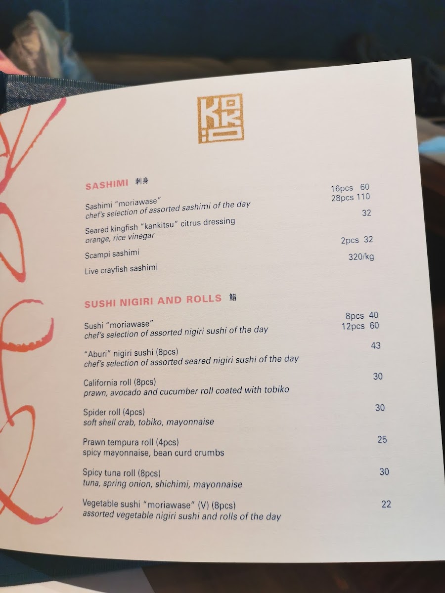 Koko Photo Menu 2