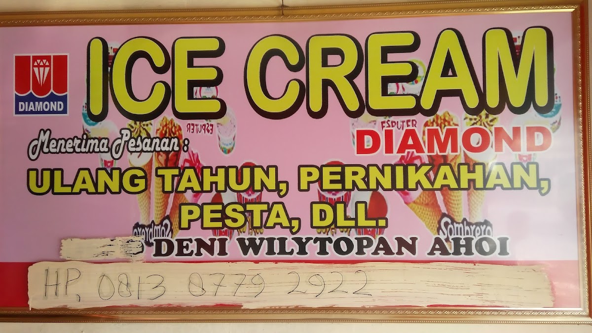 ICE CREAM DIAMOND Photo Menu 5
