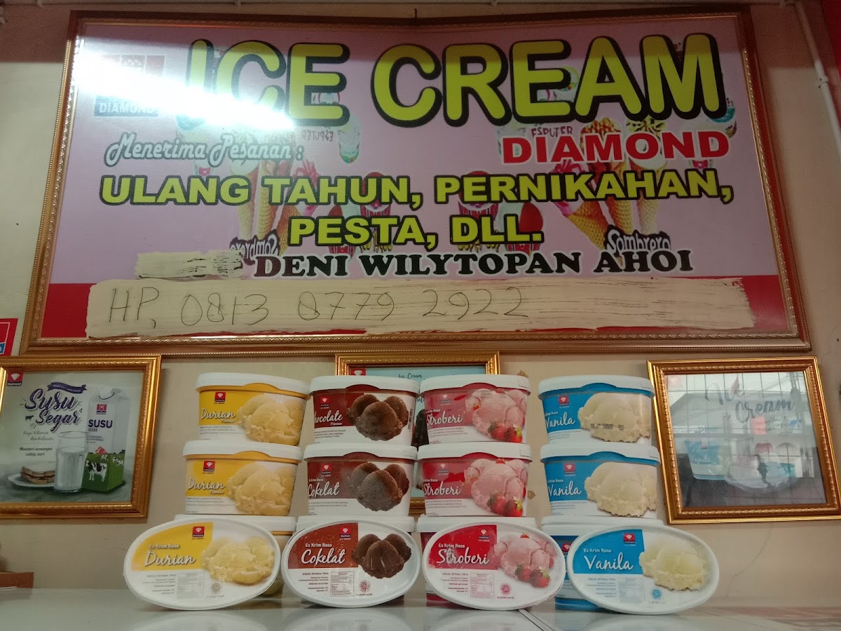 ICE CREAM DIAMOND Photo Menu 6