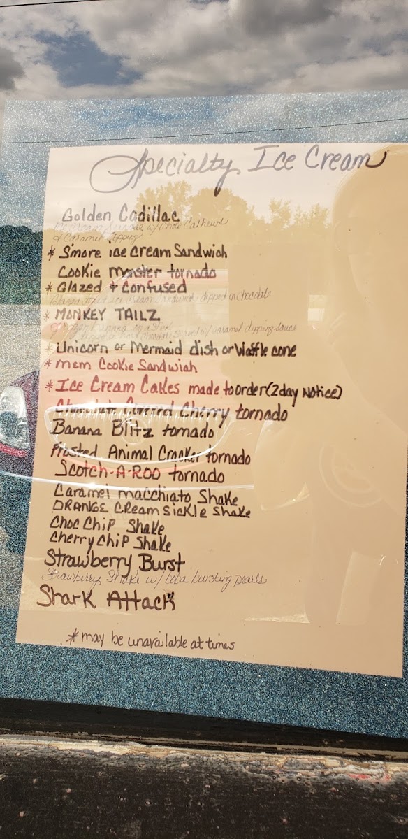 Sweet Spot Photo Menu 2