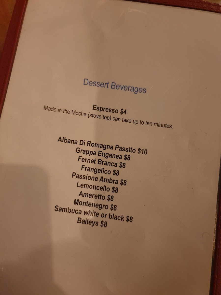 Napoli Photo Menu 2