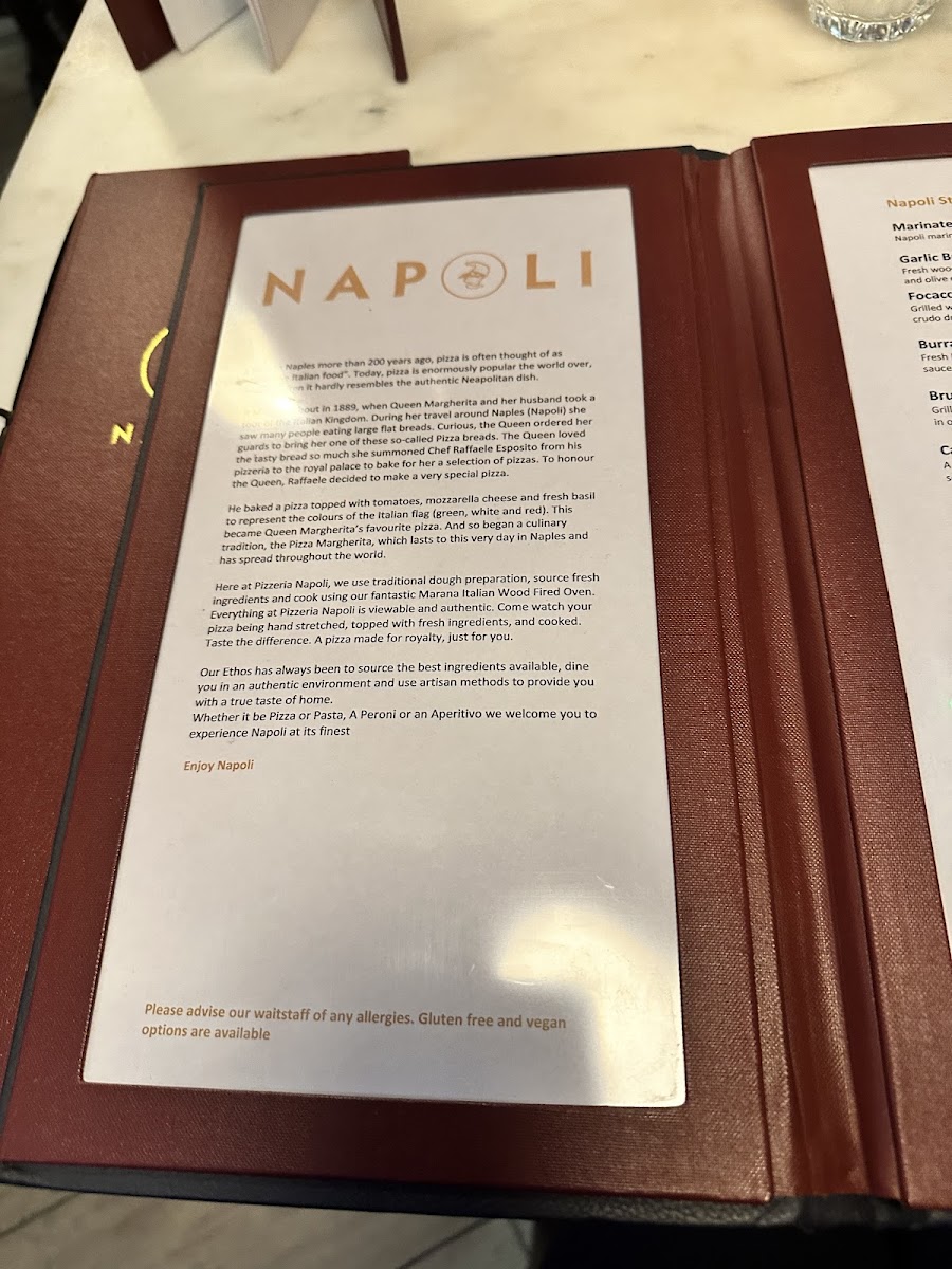 Napoli Photo Menu 5