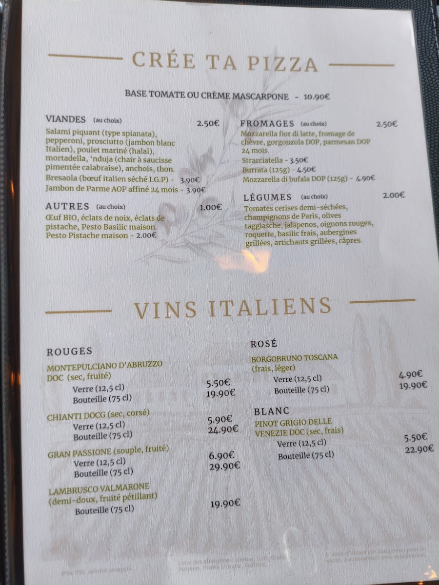 Gran Gusto Photo Menu 4