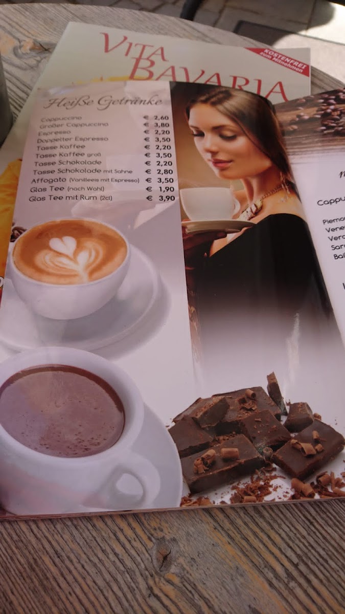 Eiscafé Dolomiti Photo Menu 1