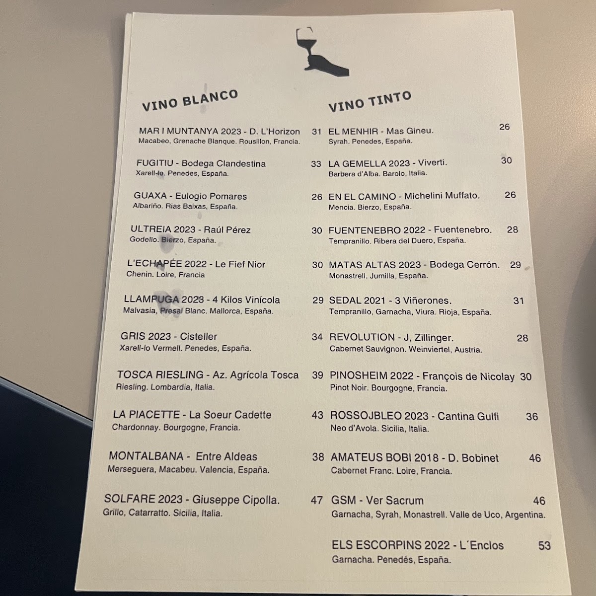 Olea Photo Menu 2