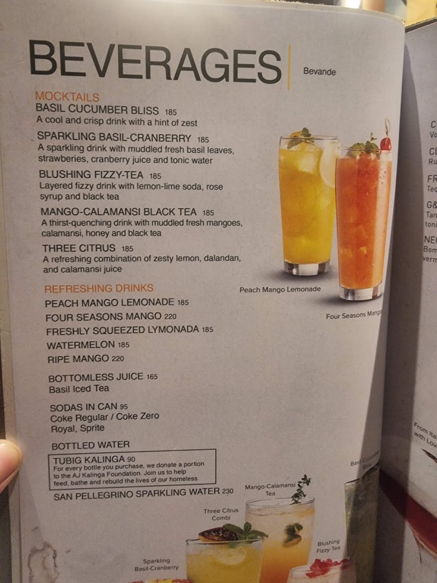 Italianni's Photo Menu 10