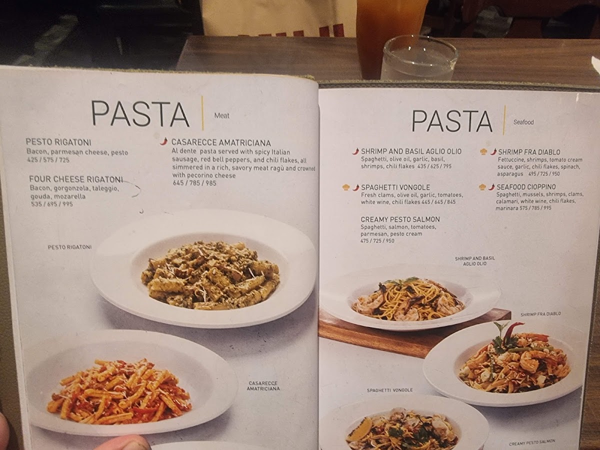 Italianni's Photo Menu 2