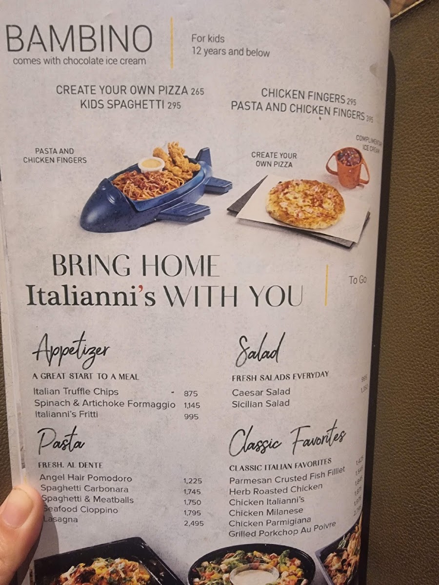 Italianni's Photo Menu 3