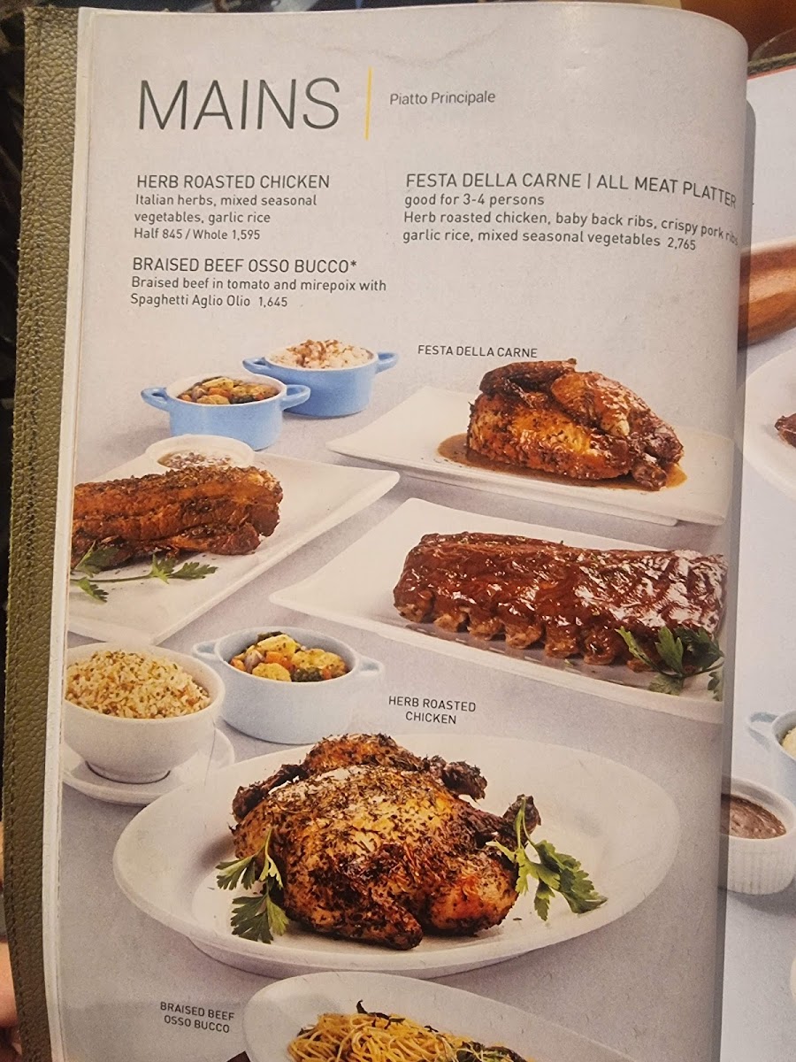 Italianni's Photo Menu 6