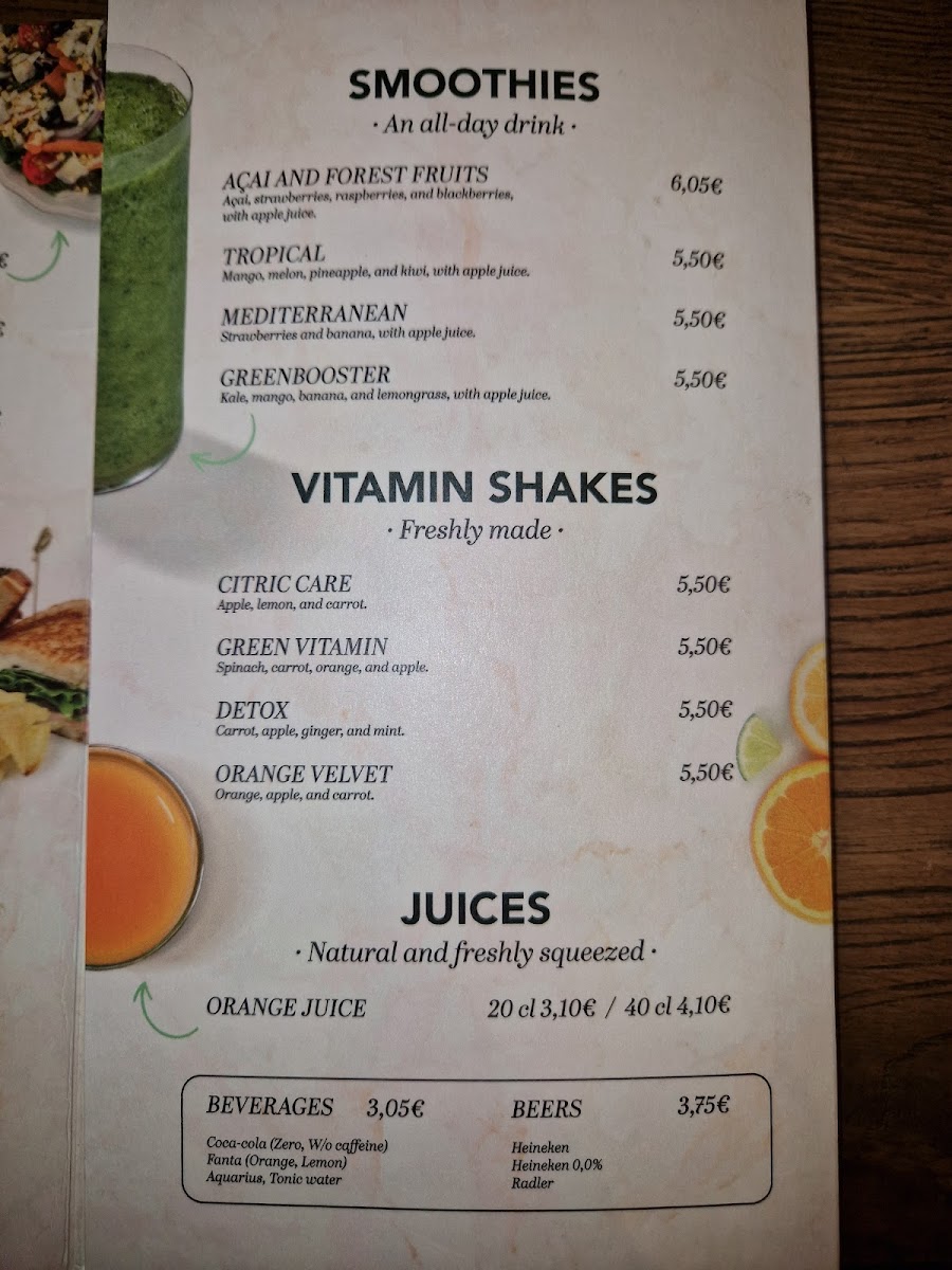 All Day Brunch by Café & Té Photo Menu 1