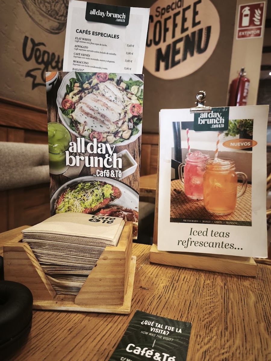 All Day Brunch by Café & Té Photo Menu 2