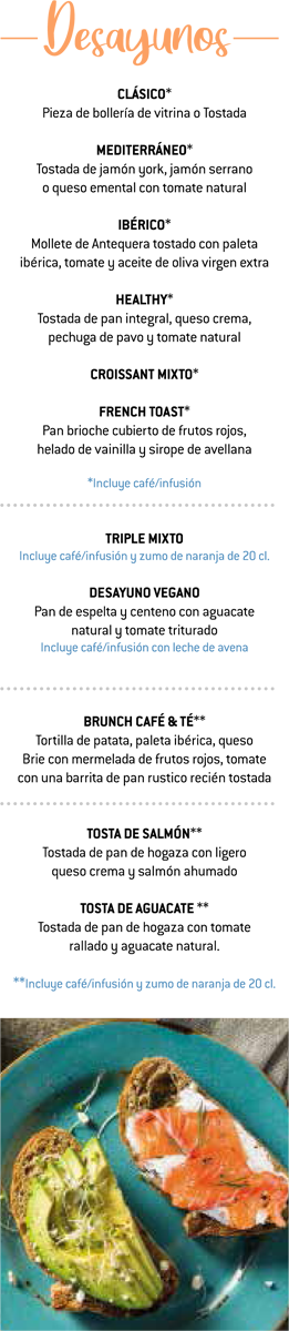 All Day Brunch by Café & Té Photo Menu 6
