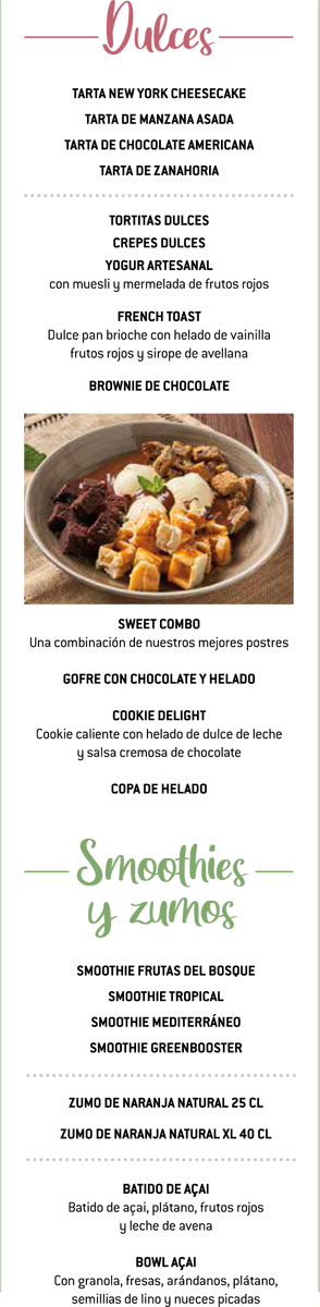 All Day Brunch by Café & Té Photo Menu 7