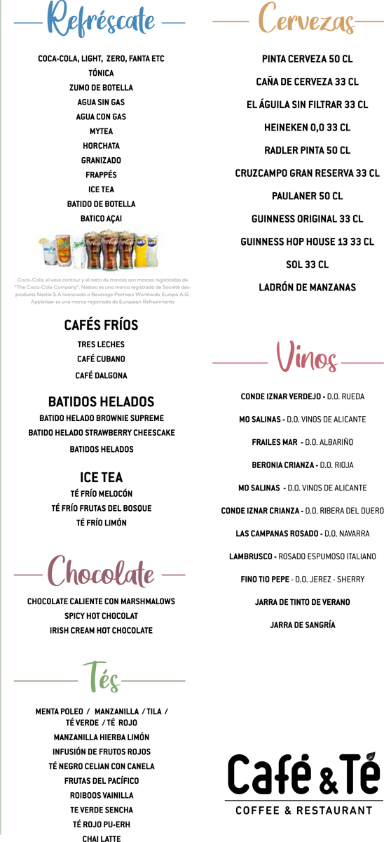 All Day Brunch by Café & Té Photo Menu 8