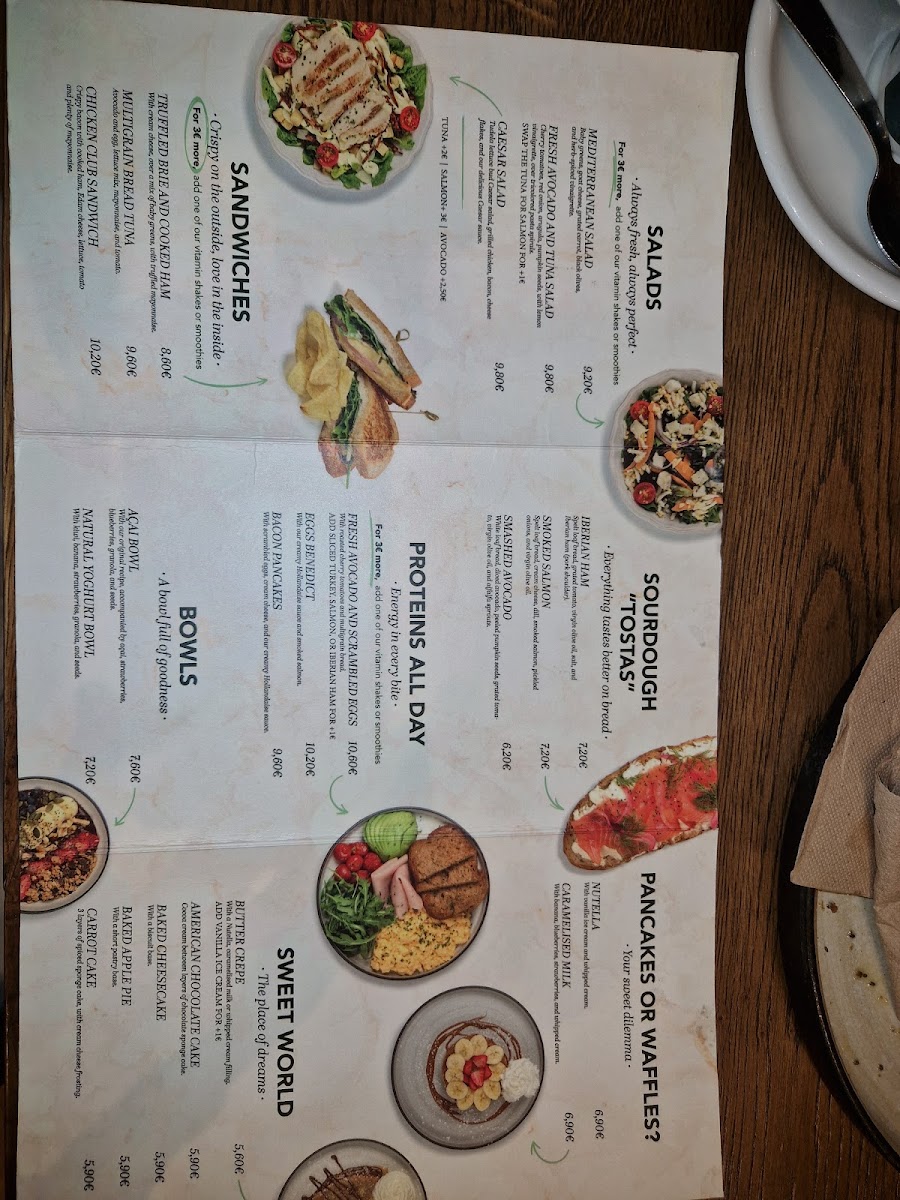All Day Brunch by Café & Té Photo Menu 9
