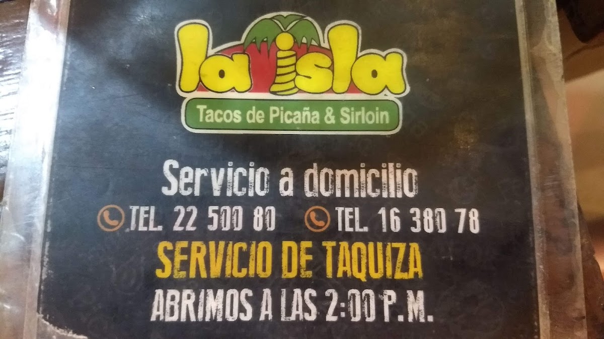 La Isla Photo Menu 6