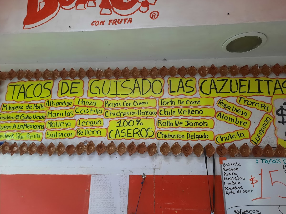Tacos de Guisado Photo Menu 1