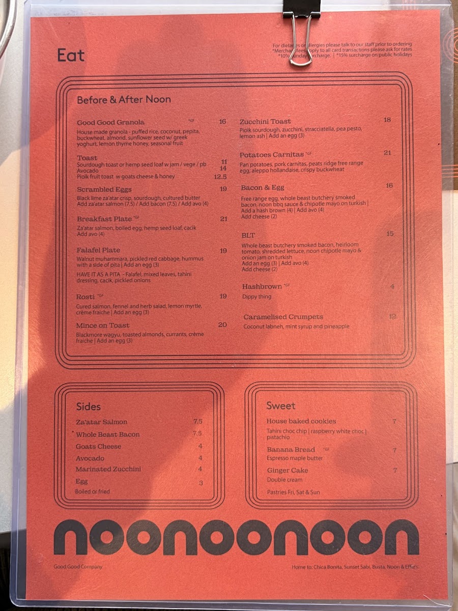 Noon Photo Menu 4