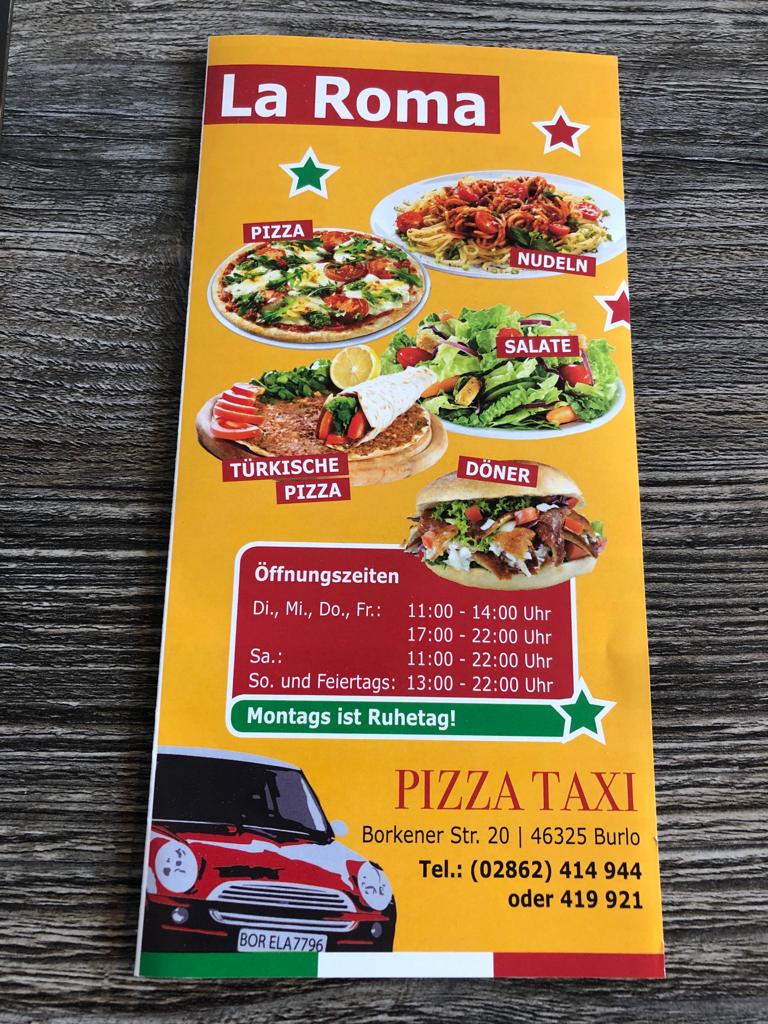 Pizzeria La Roma Photo Menu 6