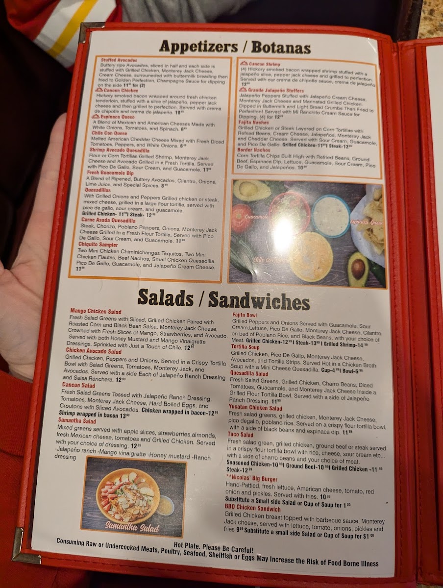 Mi Ranchito Photo Menu 1