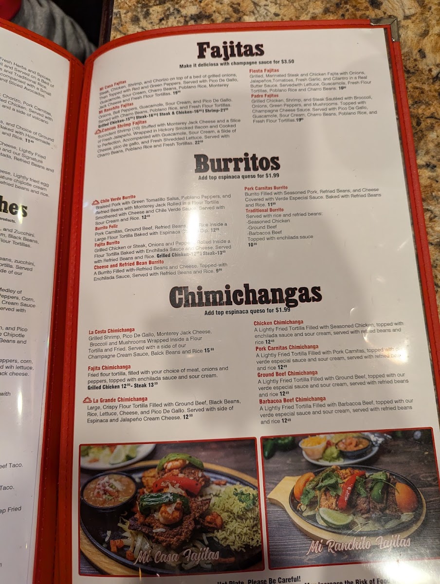 Mi Ranchito Photo Menu 8