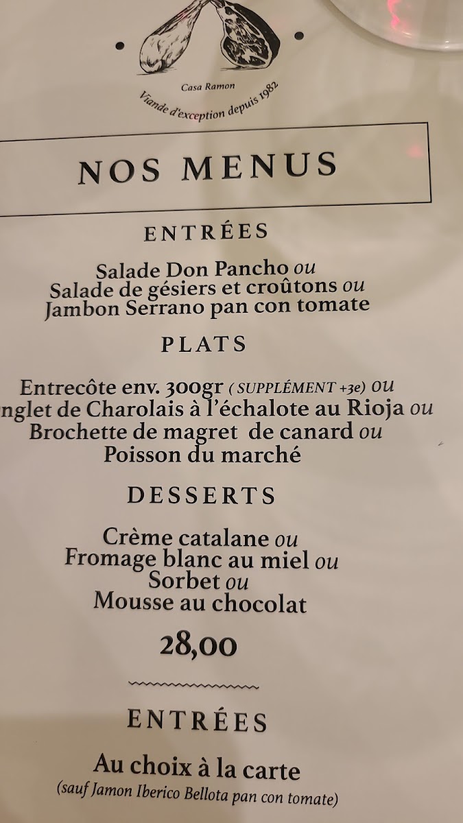 Don Pancho Photo Menu 2