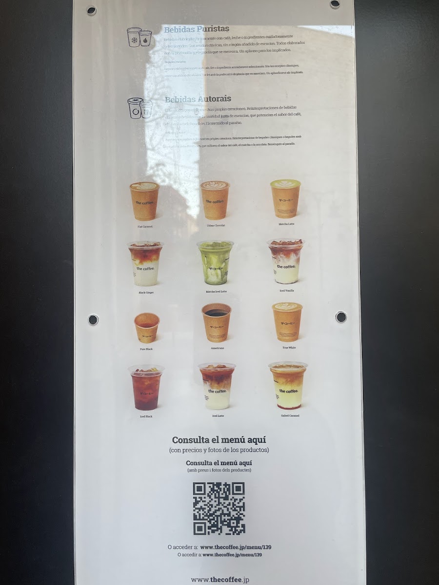 The Coffee Photo Menu 5