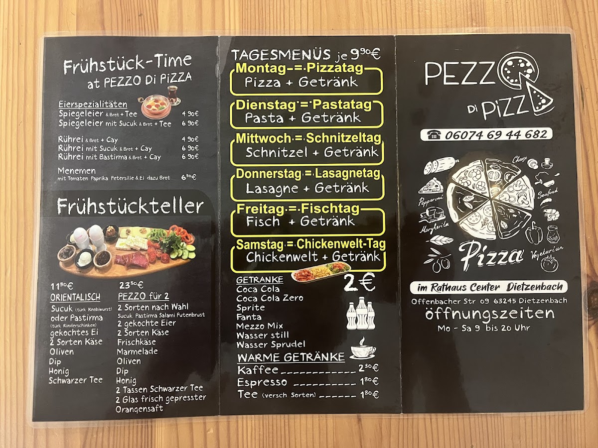 Pezzo Di Pizza Photo Menu 2