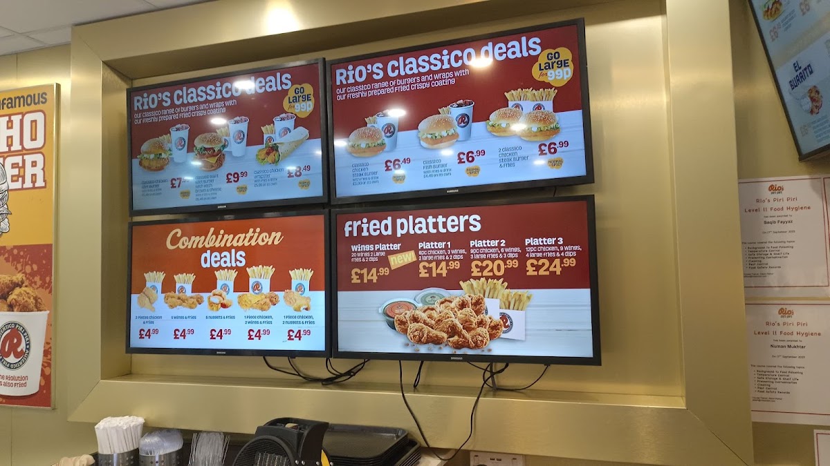 Rio's Piri Piri Tooting Bec Photo Menu 5