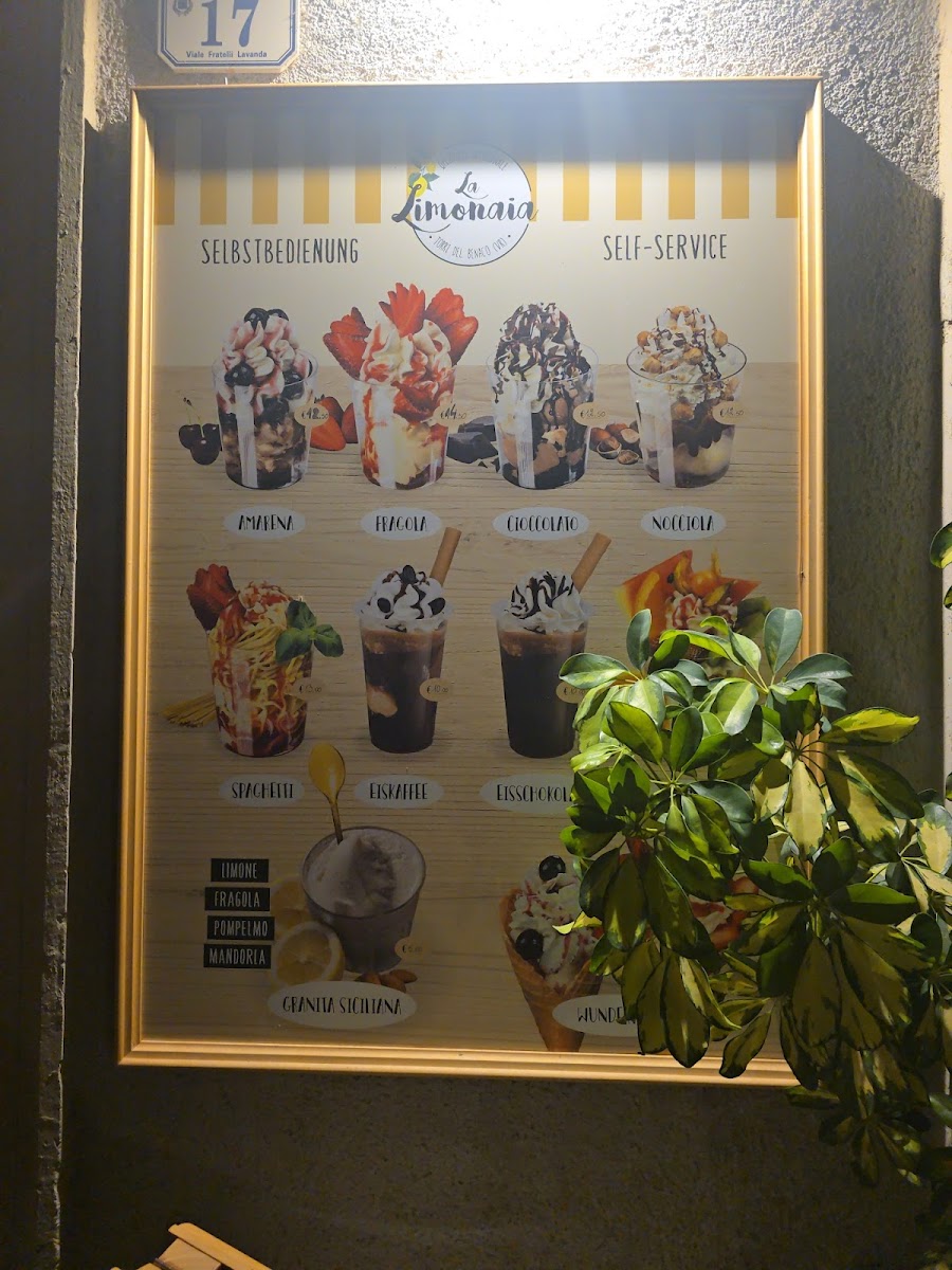 Gelateria La Limonaia Photo Menu 4
