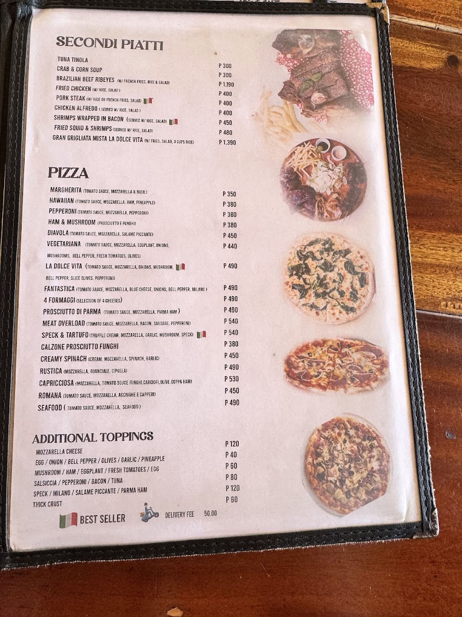 La Dolce Vita Photo Menu 1
